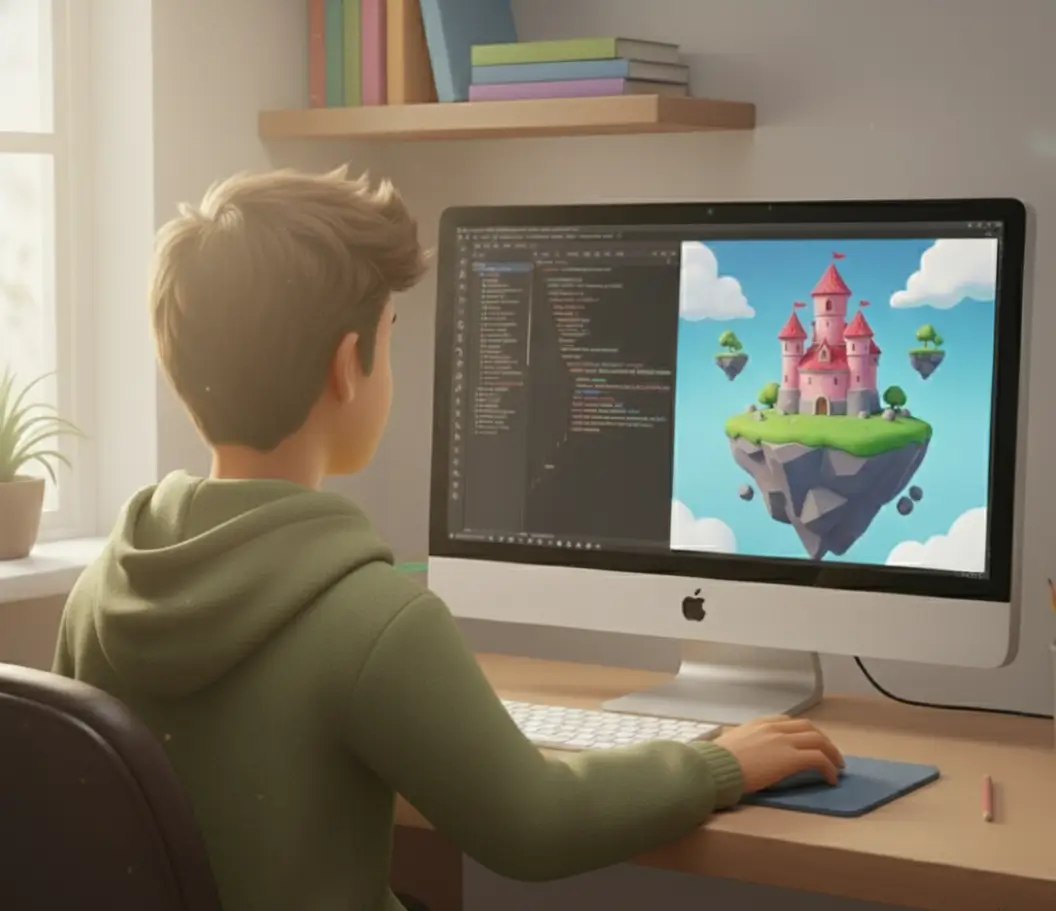 Abstract Architectural Blueprint